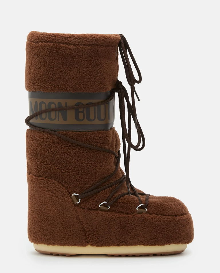 Ciemnobrązowe śniegowce Icon