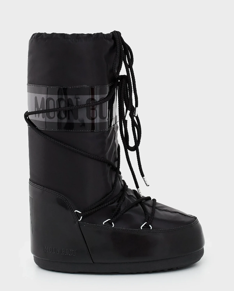 Czarne śniegowce Icon Glance