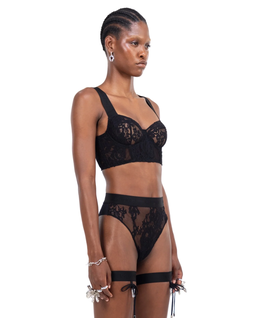 Czarny biustonosz Sicilia - Image #5