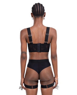 Czarny biustonosz Sicilia - Image #3