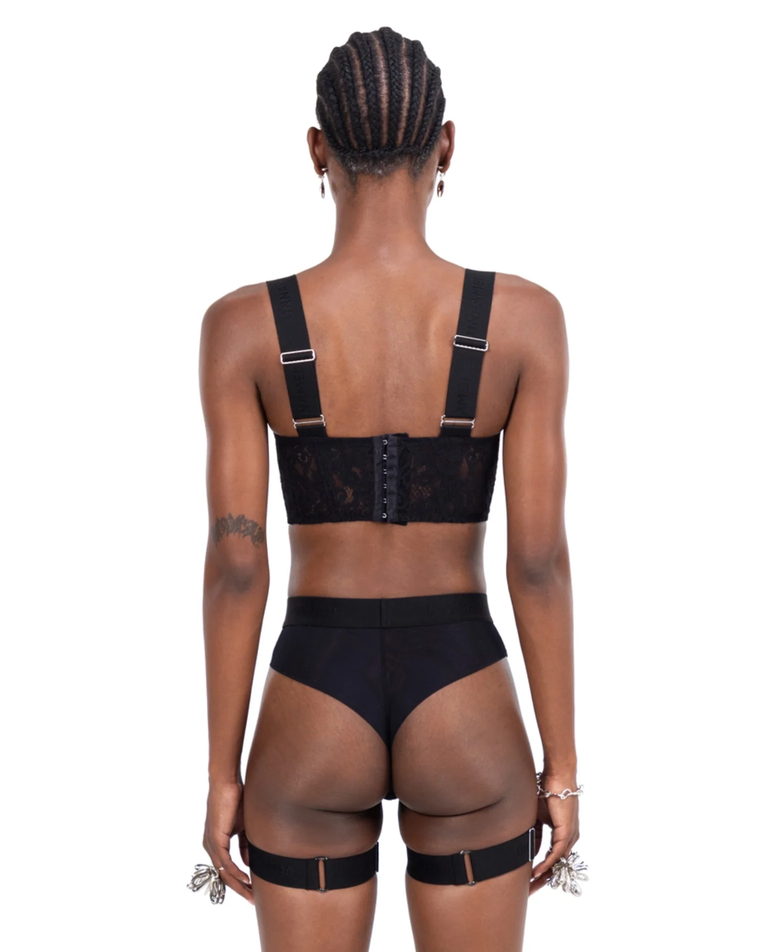 Czarny biustonosz Sicilia - Image #3