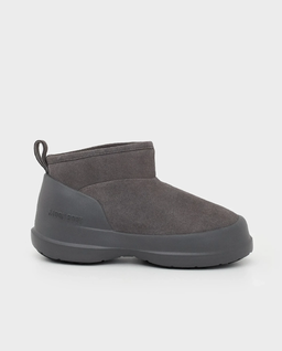 Szare zamszowe śniegowce - Image #0