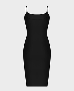 Czarna sukienka midi Xyla - Image #0