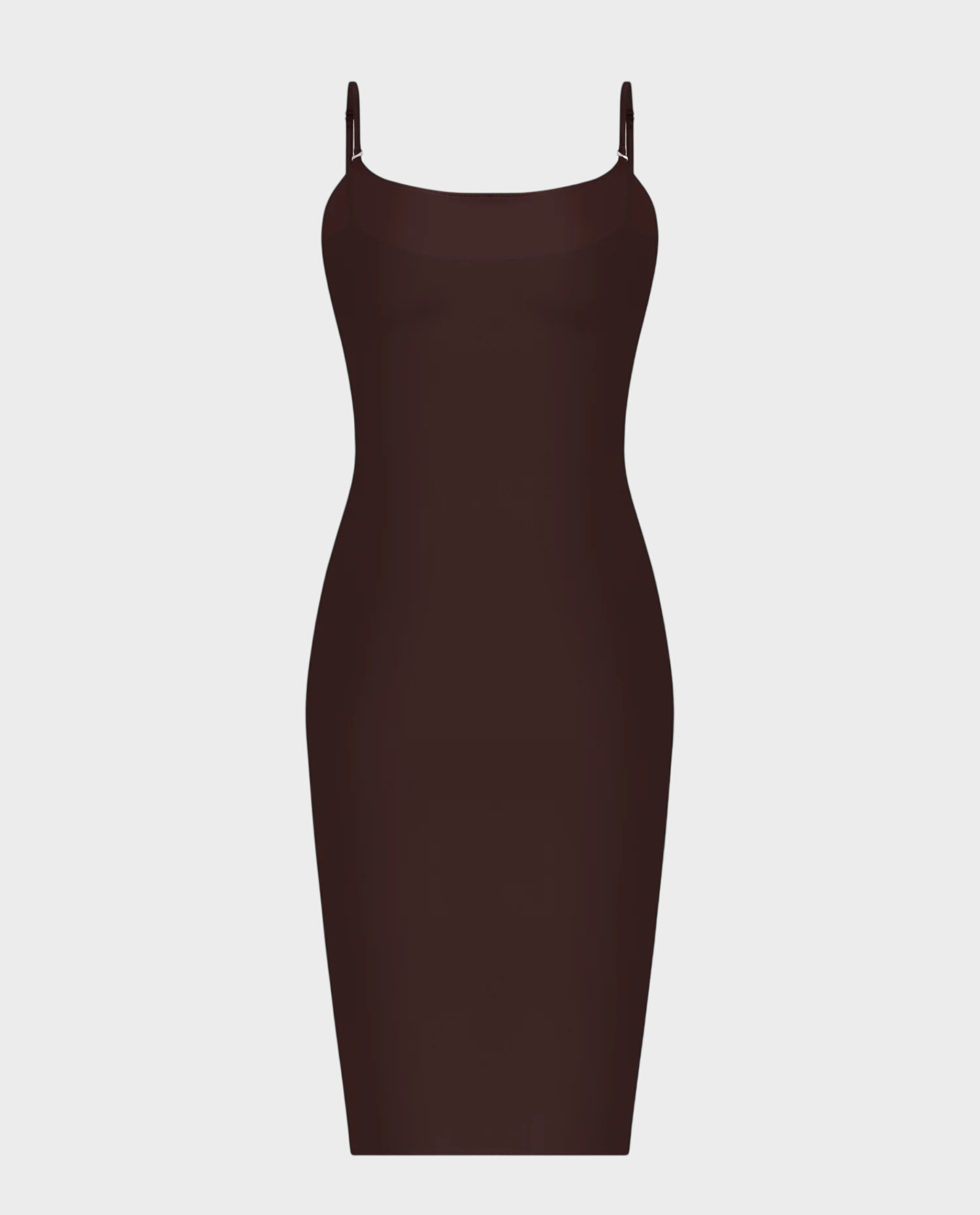 Brązowa sukienka midi Xyla - Image #0