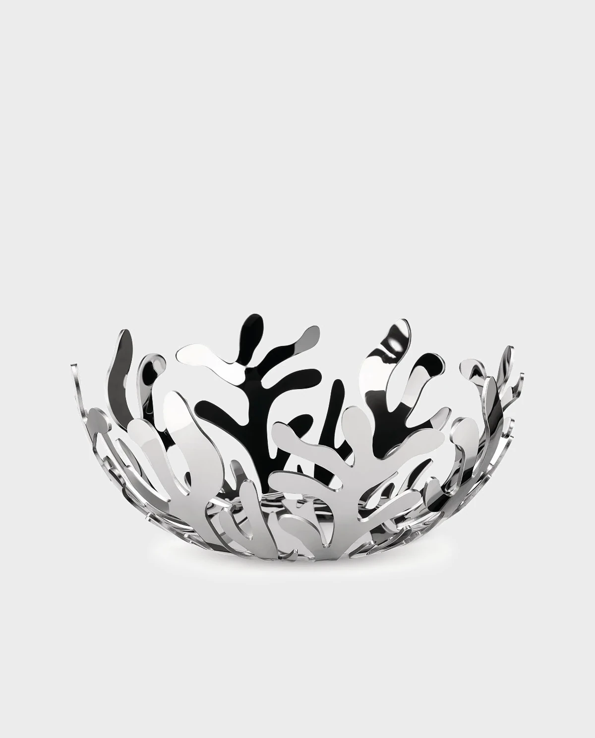 Kosz na owoce polerowany 25 cm - Image #0