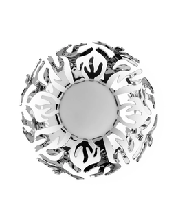 Kosz na owoce polerowany 21 cm - Image #2