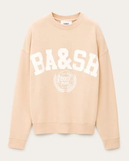 Różowa bluza z logo Benjamin - Image #2