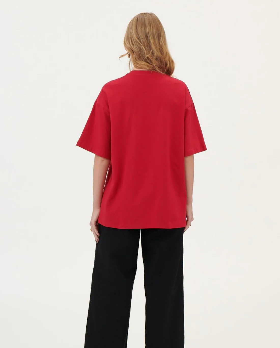 Czerwony t-shirt Amore Baci Pasta - Image #3