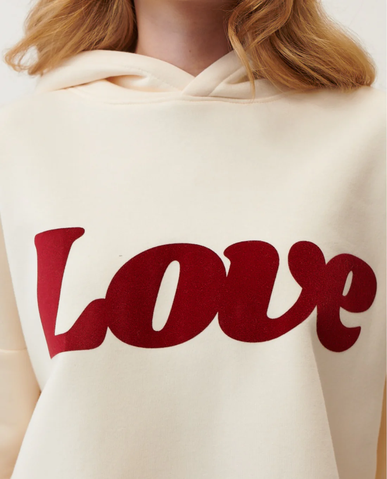 Bluza Love Ecru