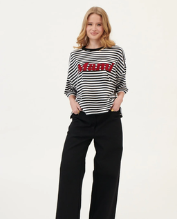 T-shirt Mami w paski - Image #2