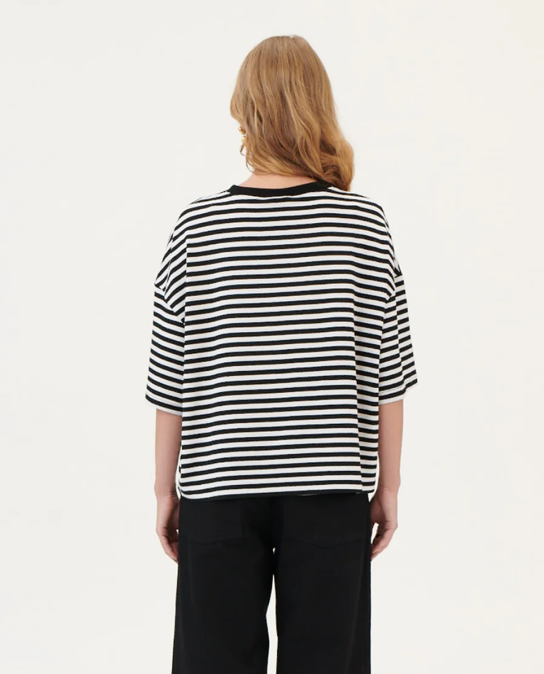 T-shirt Mami w paski - Image #3