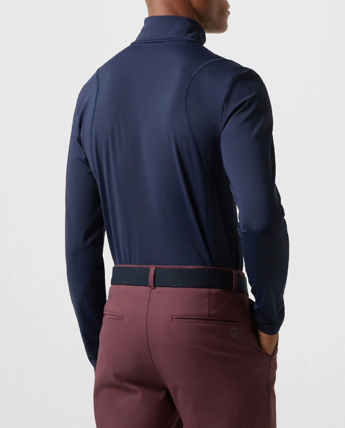 Granatowa bluzka termoaktywna Harry - Image #3