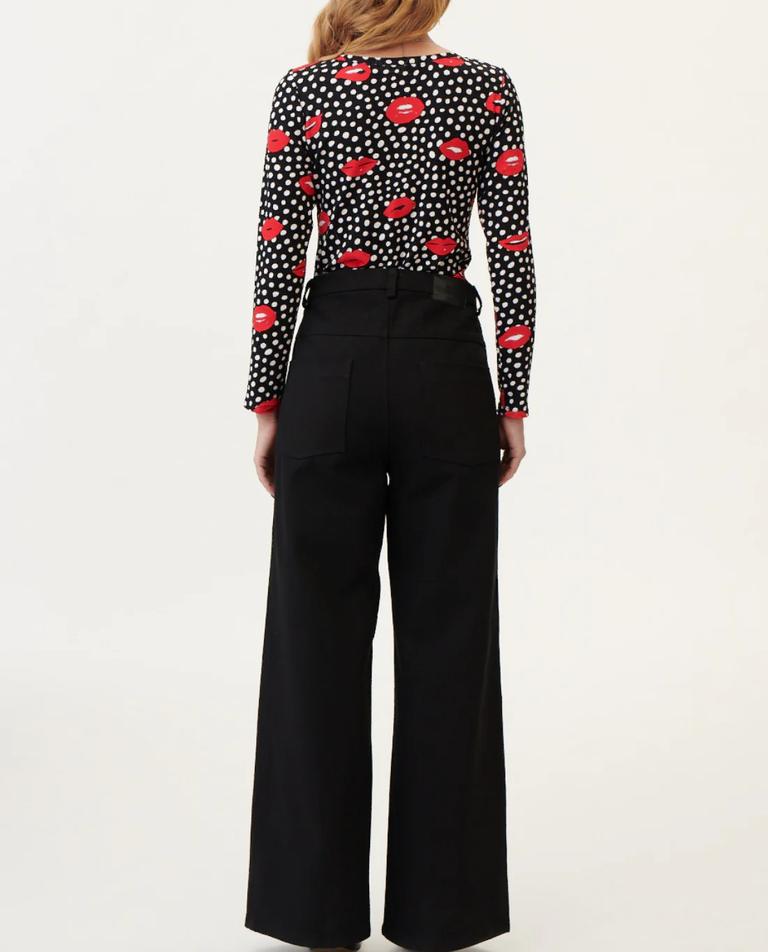 Czarne spodnie jeansowe Nocturne - Image #2