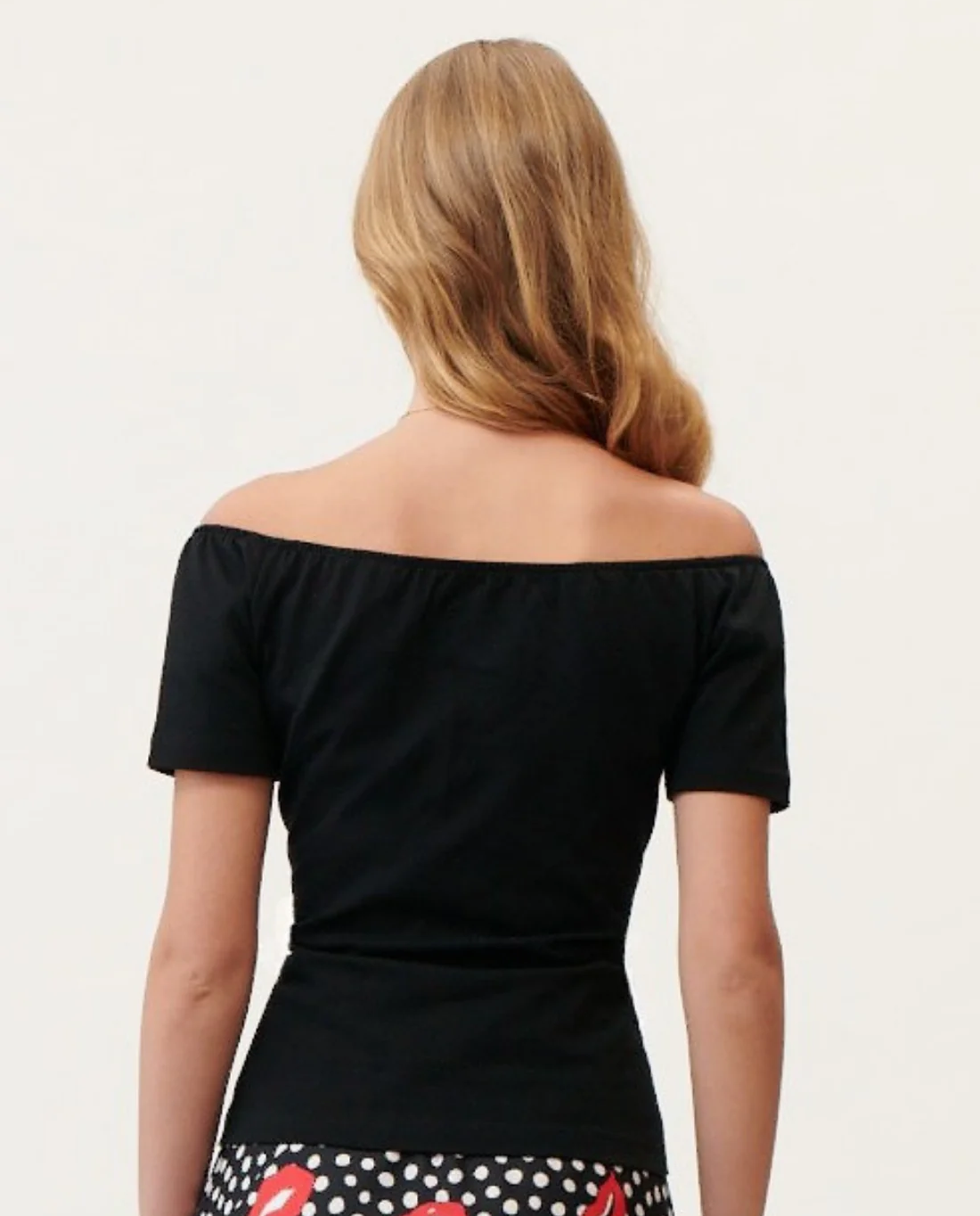 Czarny t-shirt Romantic - Image #3