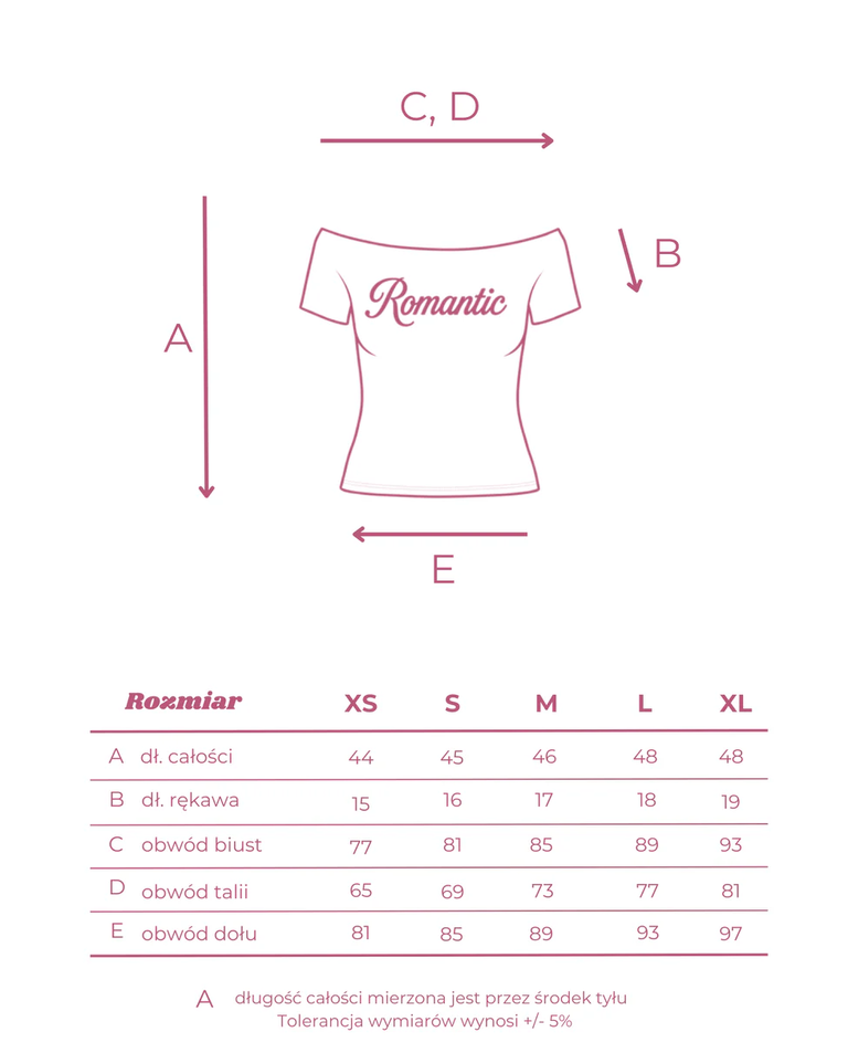 Czarny t-shirt Romantic - Image #4