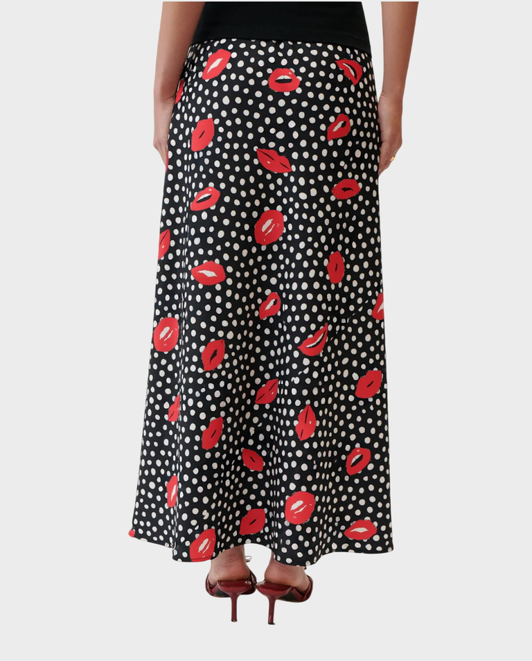 Spódnica maxi Hollywood Lips - Image #2