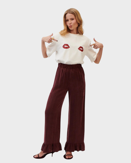 Biały t-shirt First Kiss - Image #2