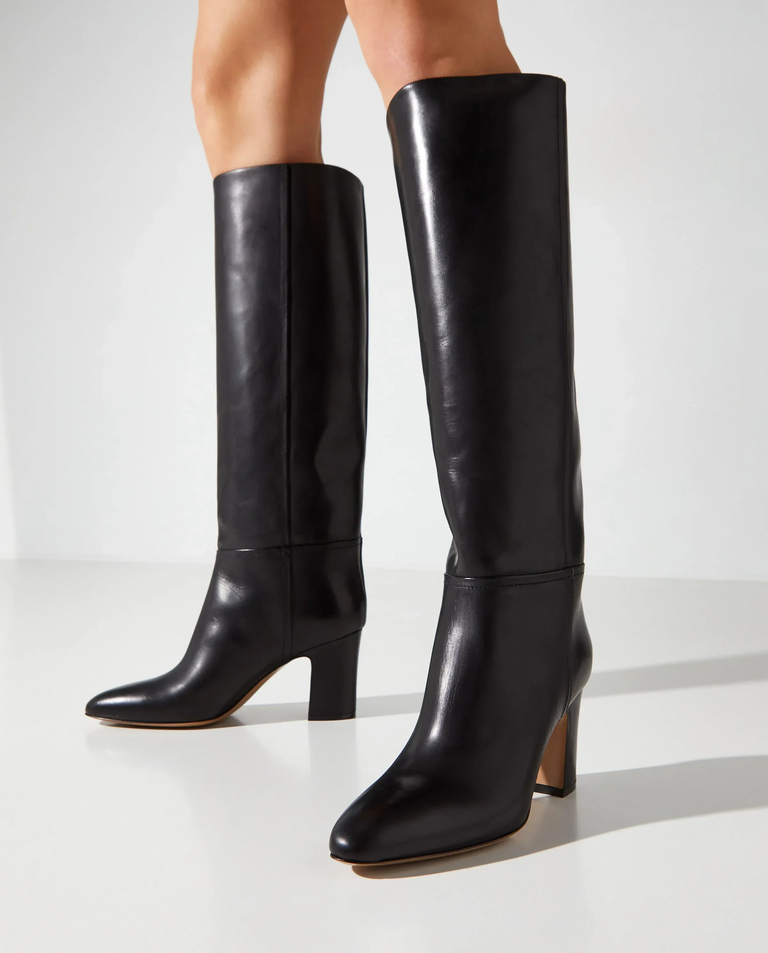 Czarne kozaki Lavinia 75