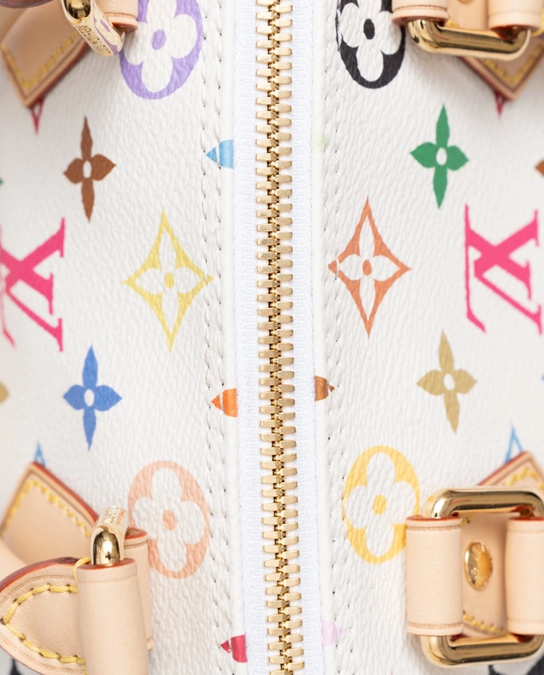 Kremowa torebka z monogramem Speedy 25 - Image #3