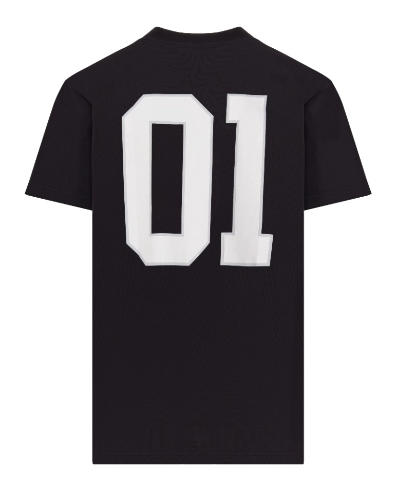 Czarny t-shirt Balenciaga Basketball Series 01 - Image #1
