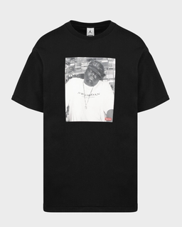 Czarny t-shirt z nadrukiem Supreme x Air Jordan Biggie - Image #0
