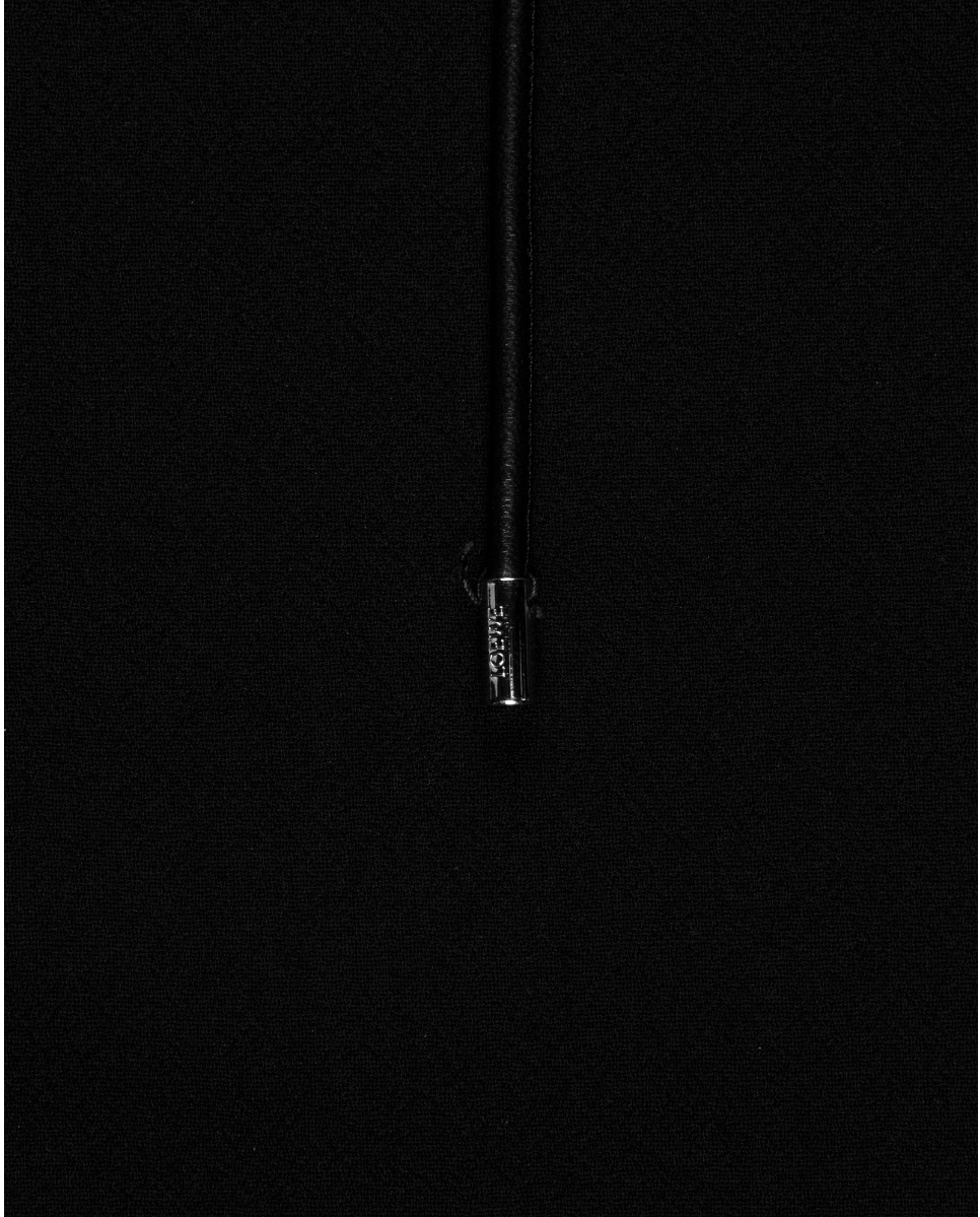 Czarne spodnie z żorżety - Image #2