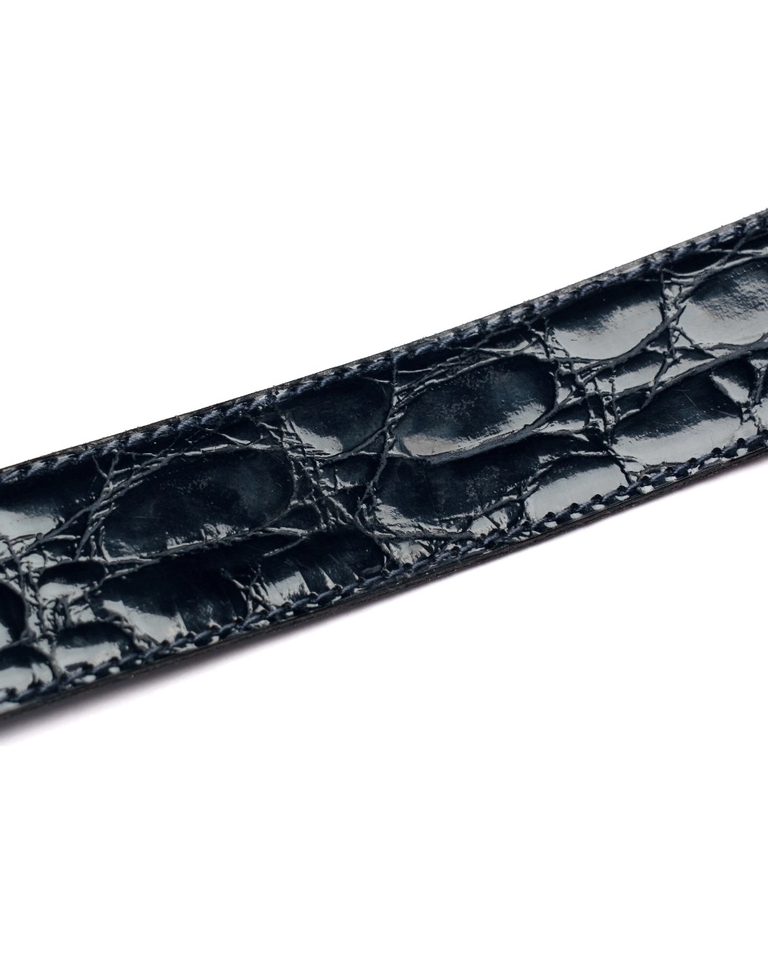 Czarny skórzany pasek - Image #2