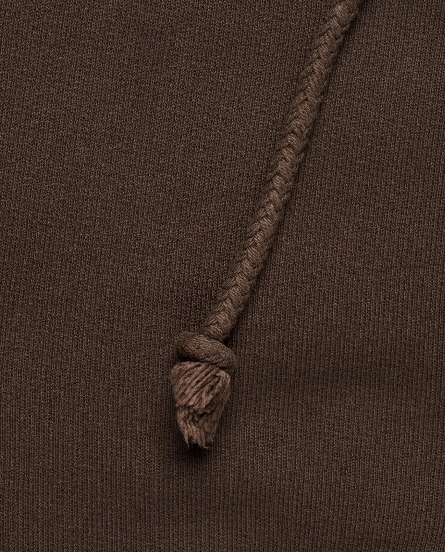 Brązowa bluza z kapturem - Image #1