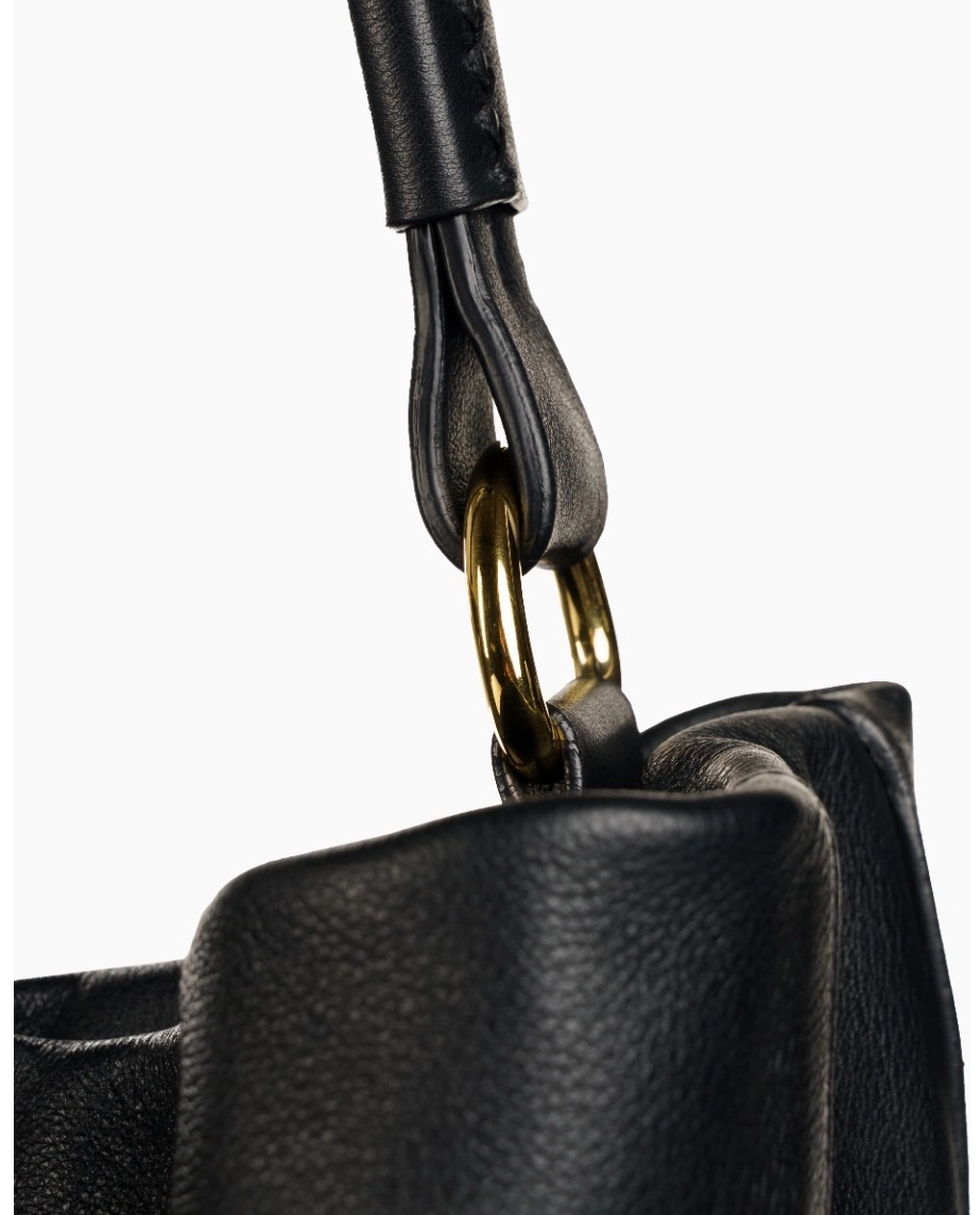 Czarna torba na ramię - Image #2