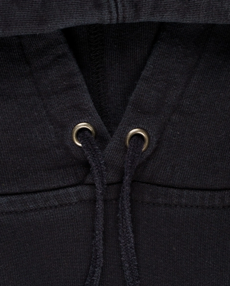 Czarna bluza z kapturem 