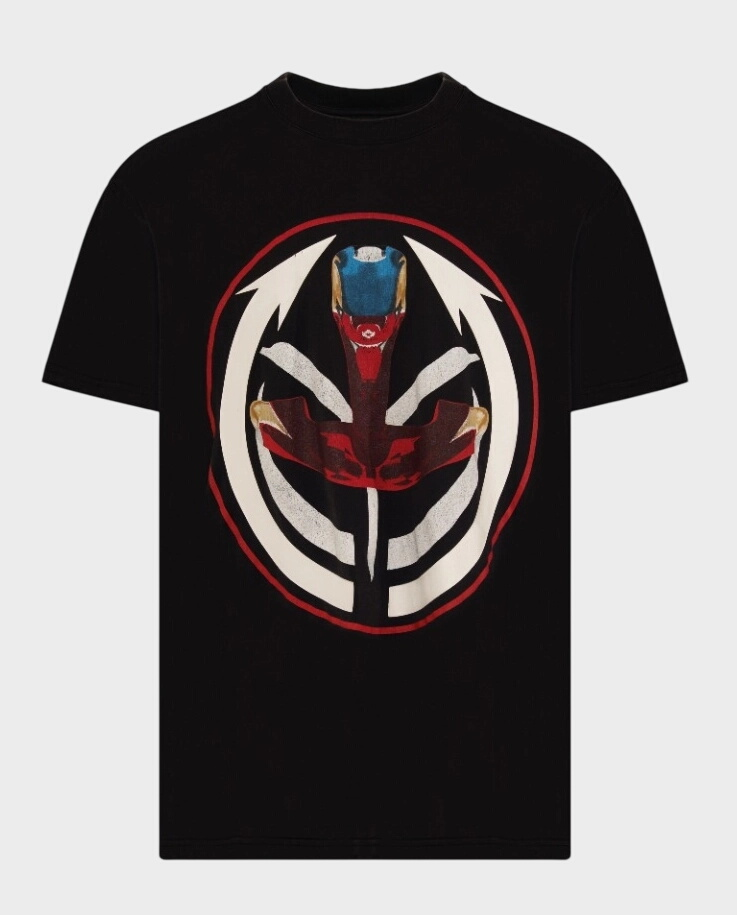 Czarny t-shirt Circle Masai Cobra - Image #0