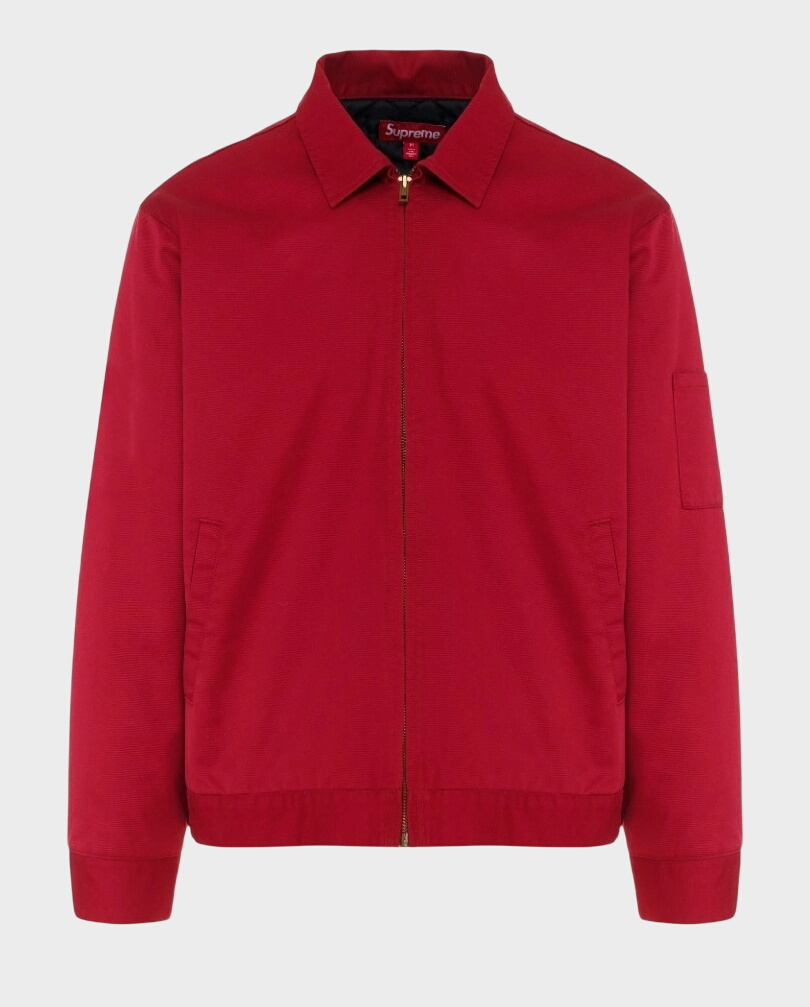 Czerwona kurtka z haftem Supreme x H.R. Giger - Image #0