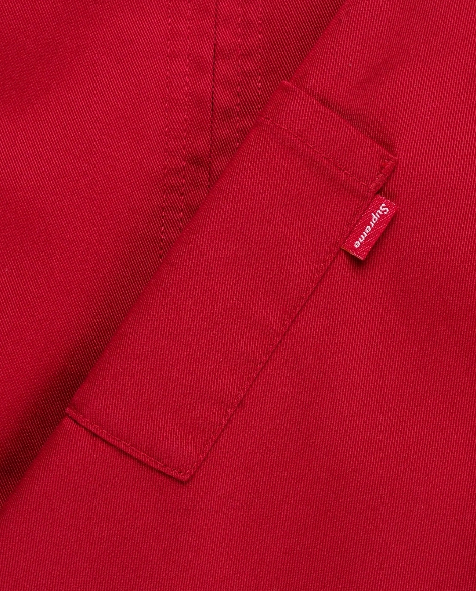 Czerwona kurtka z haftem Supreme x H.R. Giger - Image #3