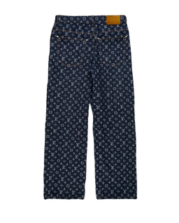 Żakardowe jeansy w monogram - Image #1