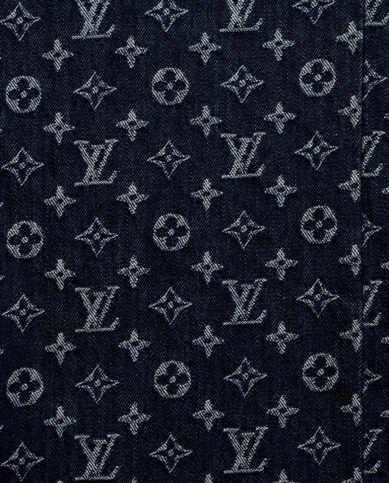 Żakardowe jeansy w monogram - Image #5