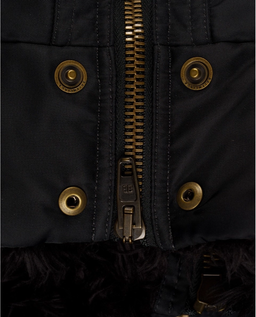 Czarna kurtka typu bomber - Image #2