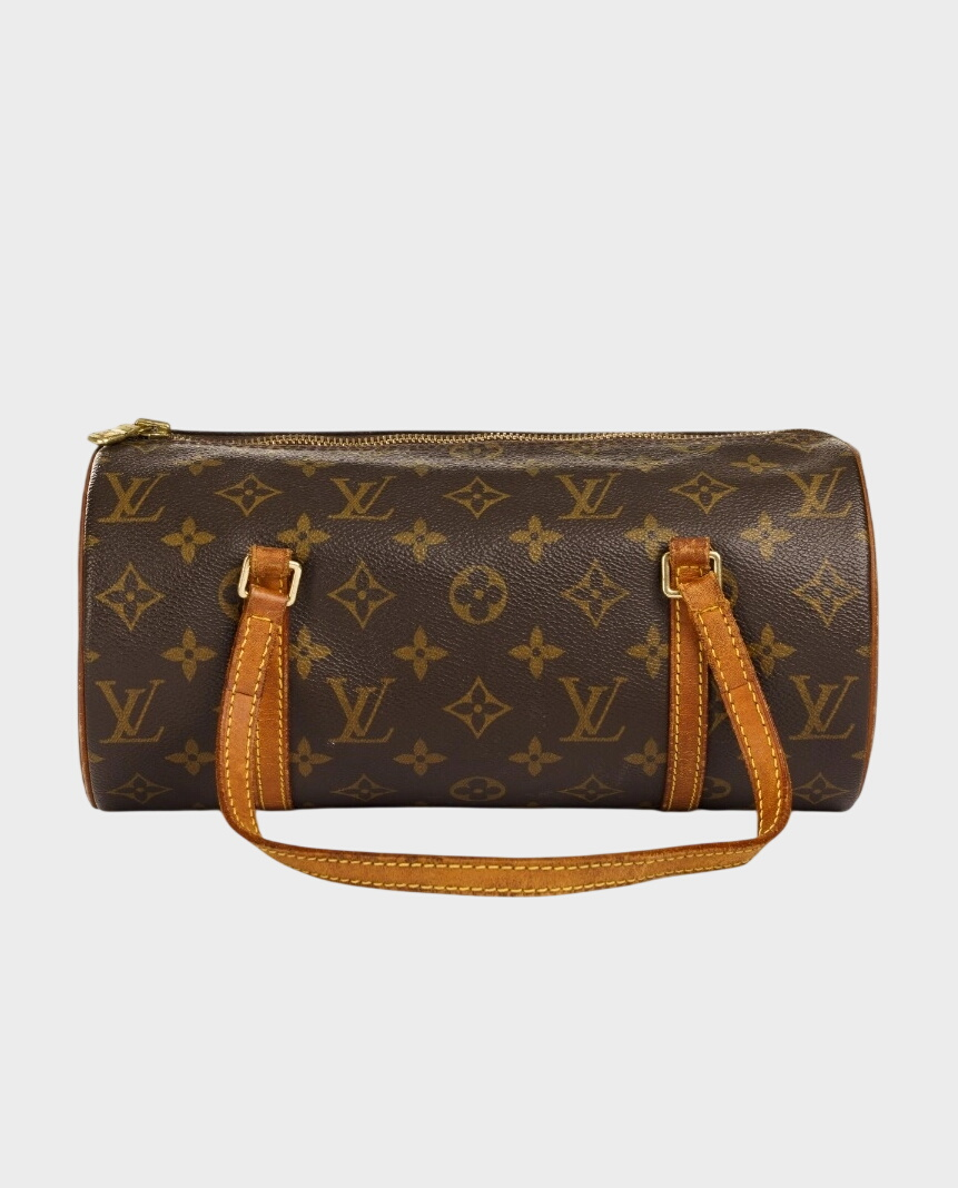 Brązowa torebka w monogram Papillon 26 - Image #0