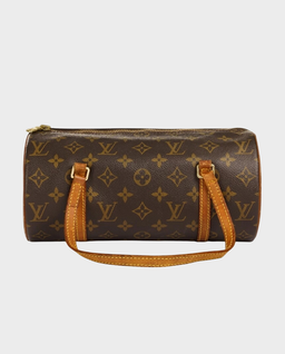 Brązowa torebka w monogram Papillon 26 - Image #0