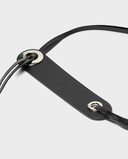 Czarny skórzany pasek - Image #3