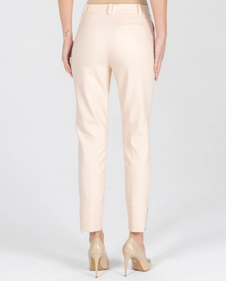 Różowo-beżowe wąskie spodnie - Image #2