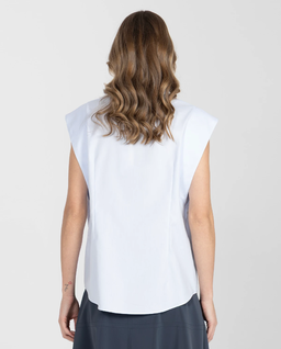 Błękitna koszula bez rękawów - Image #3