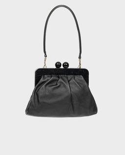 Czarna skórzana torebka - Image #0