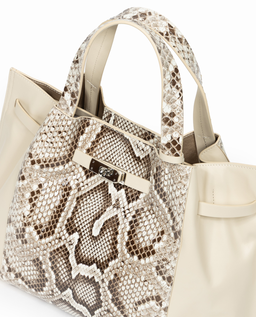 Beżowa skórzana torebka - Image #4