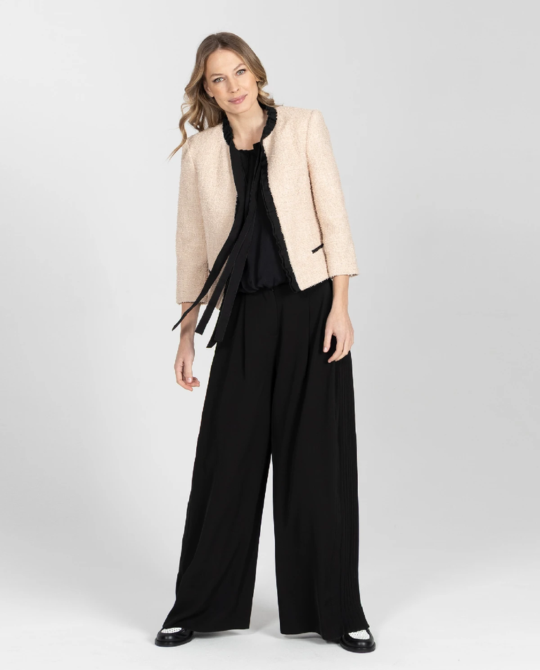 Beżowo-różowa marynarka