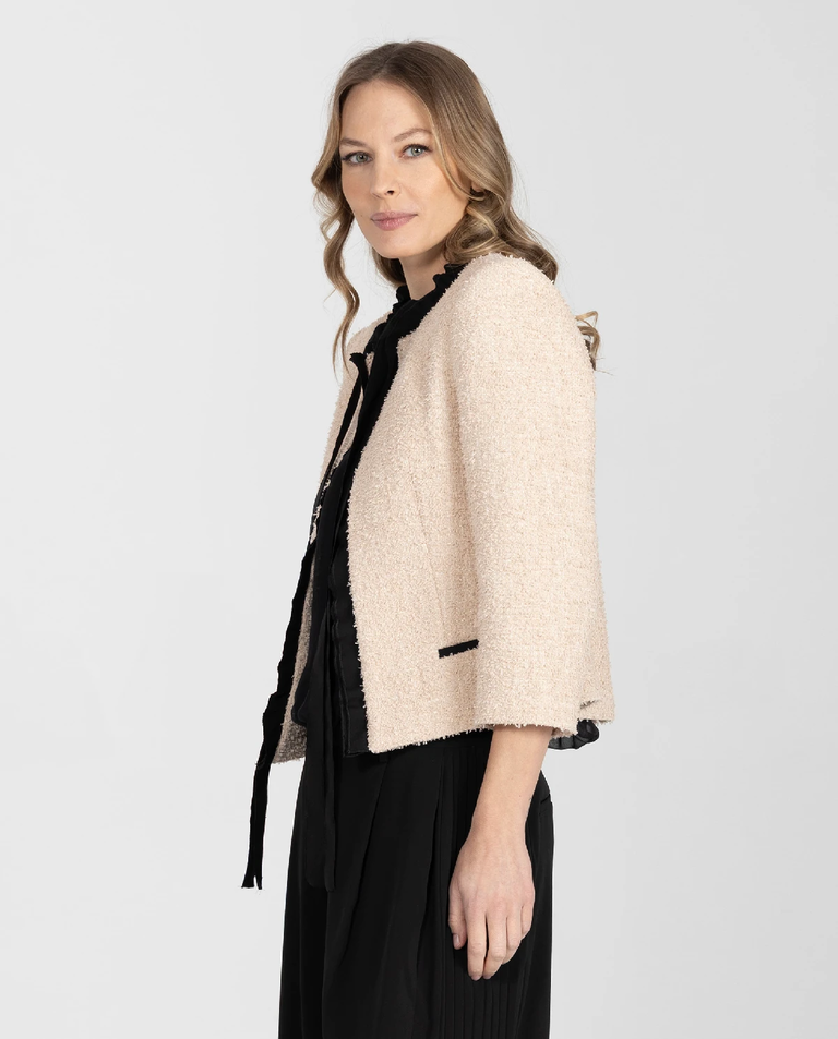 Beżowo-różowa marynarka - Image #2