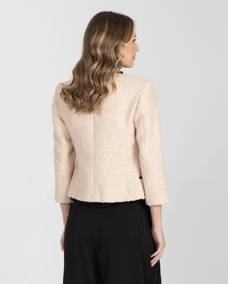 Beżowo-różowa marynarka - Image #3