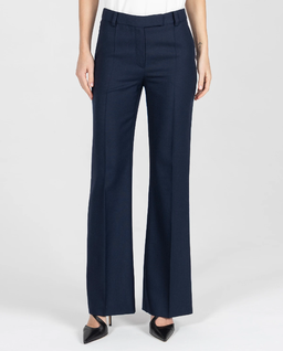 Granatowe wełniane spodnie - Image #0