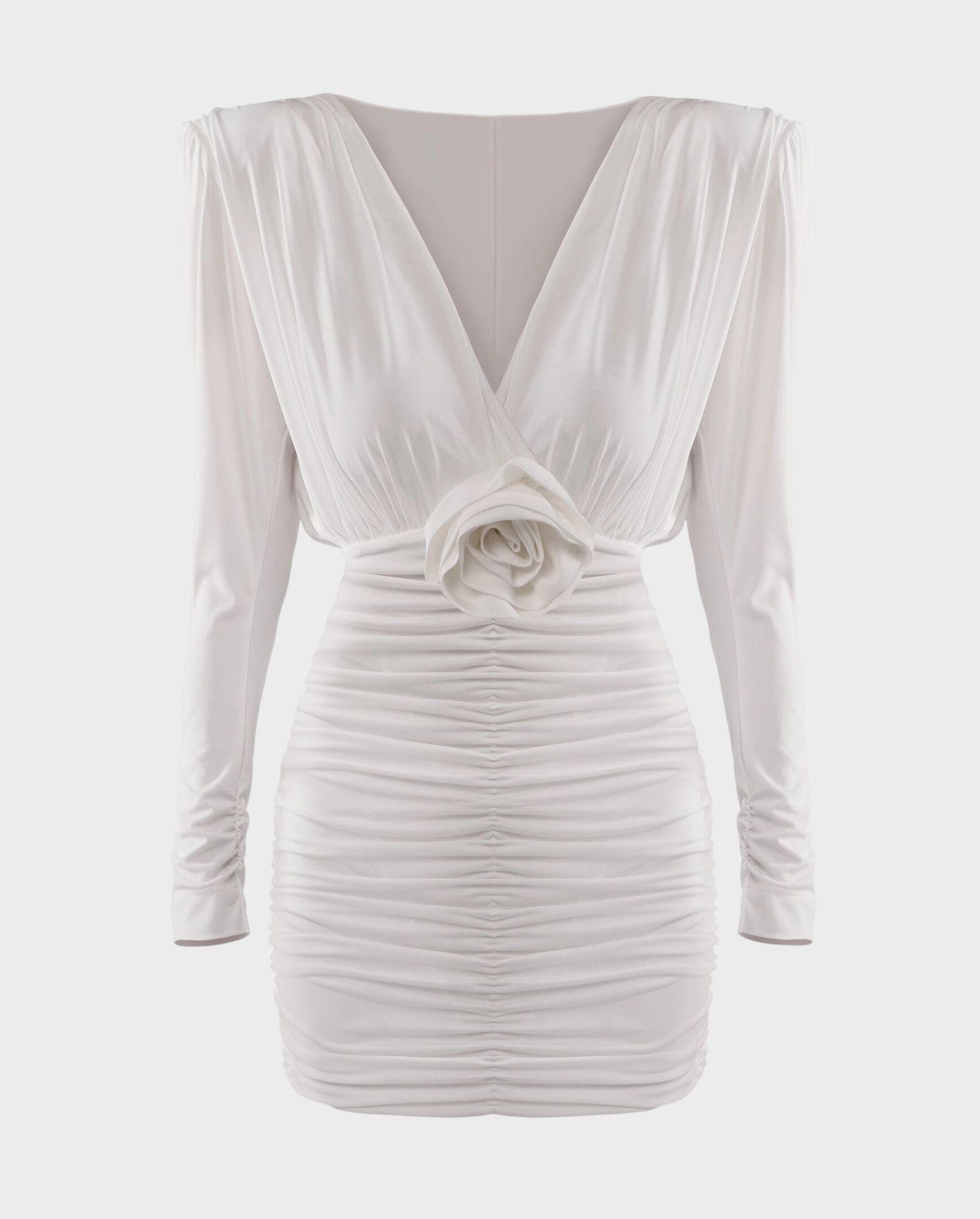 Sukienka w kolorze ecru Pad Pad - Image #5