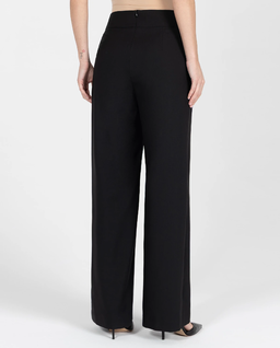 Czarne spodnie z szeroką nogawką - Image #5