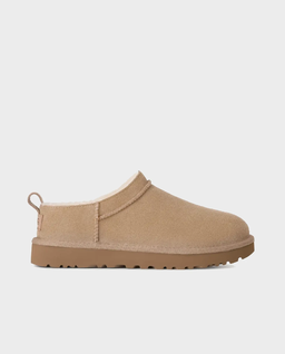 Beżowe śniegowce Classic Micro - Image #0